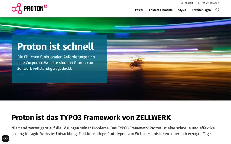 PROTON (Zellwerk) homepage