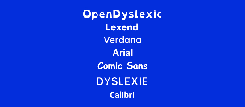 Beste dyslexiefreundliche Schriftarten Beste dyslexiefreundliche Schriftarten
