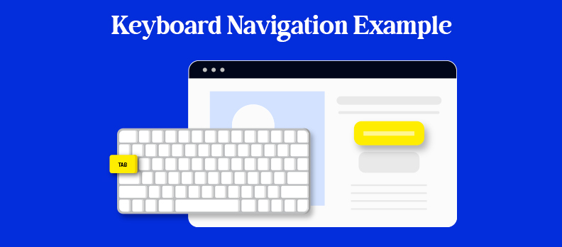 Keyboard Navigation Example