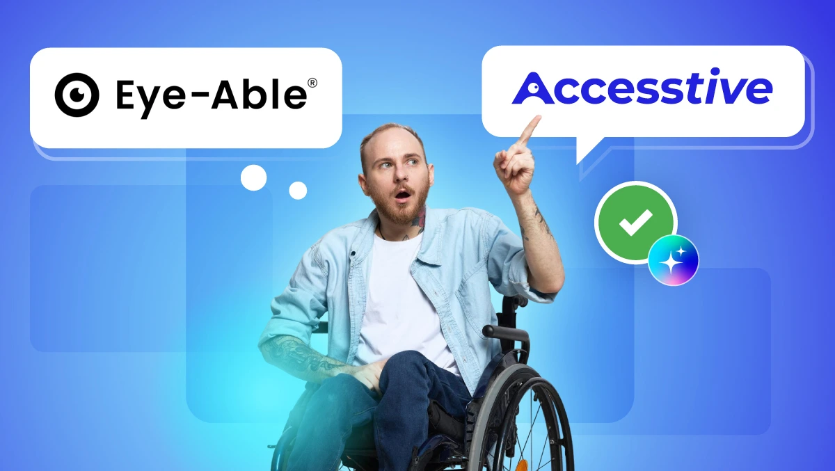 Kostenlose Eye-Able® Alternative | Meet Accesstive - AI-gesteuerte Barrierefreiheit Kostenlose Eye-Able® Alternative | Meet Accesstive - AI-gesteuerte Barrierefreiheit