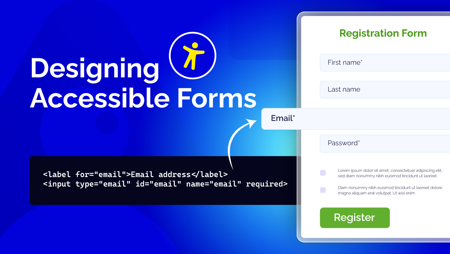 Form Accessibility Form Accessibility